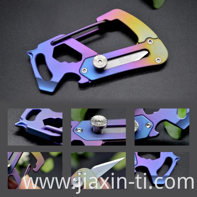 titanium carabiner